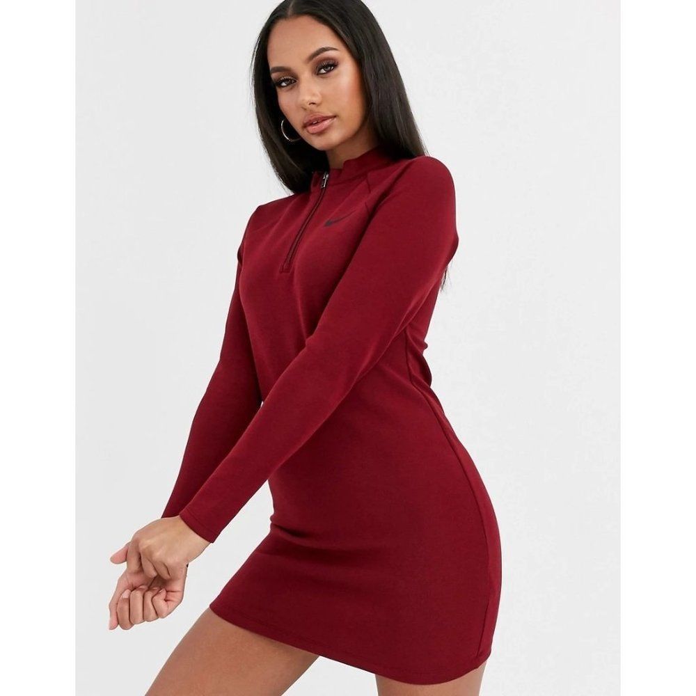 Nike Sportswear Mock Mini Dress Small